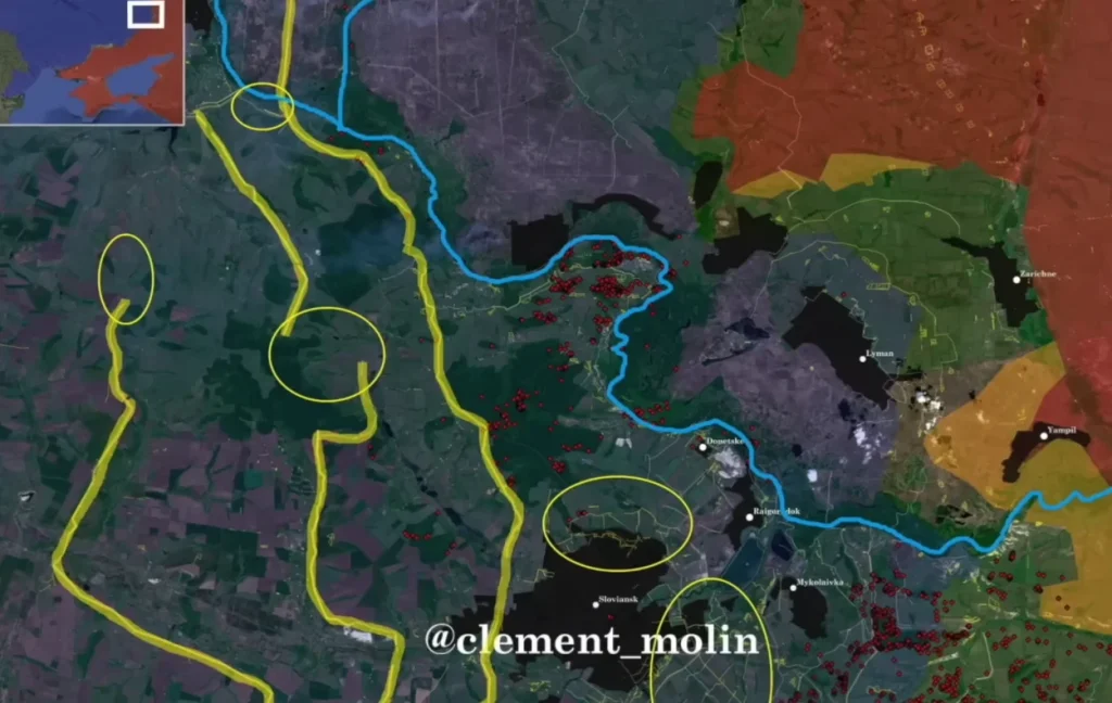 3 lines of Ukrainian defence